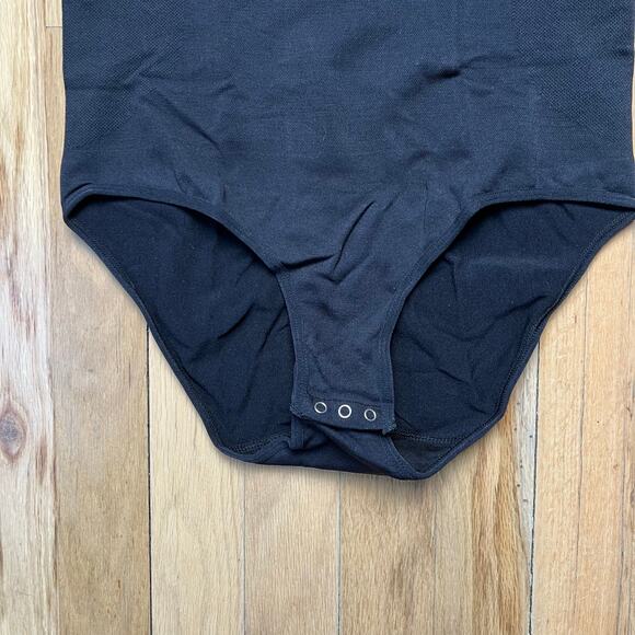NEW Shapermint Women's L All Day Everyday Scoop Neck Bodysuit Black Shapewear - Picture 8 of 10
